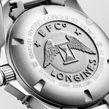 Longines HydroConquest 41mm Black Dial Green Ceramic Bezel Men's Watch L37814056
