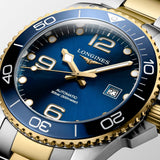 Longines HydroConquest 43mm Blue Dial Two-Tone Steel Men's Watch L37823967