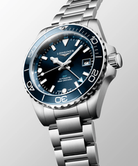 Longines HydroConquest GMT 41mm Blue Dial Steel Men's Watch L37904966