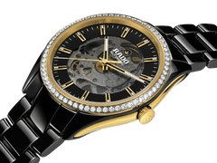 Rado HyperChrome Automatic Diamonds 42mm Black-Gold Men's Watch R32157152