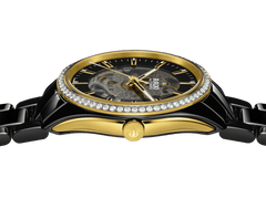 Rado HyperChrome Automatic Diamonds 42mm Black-Gold Men's Watch R32157152