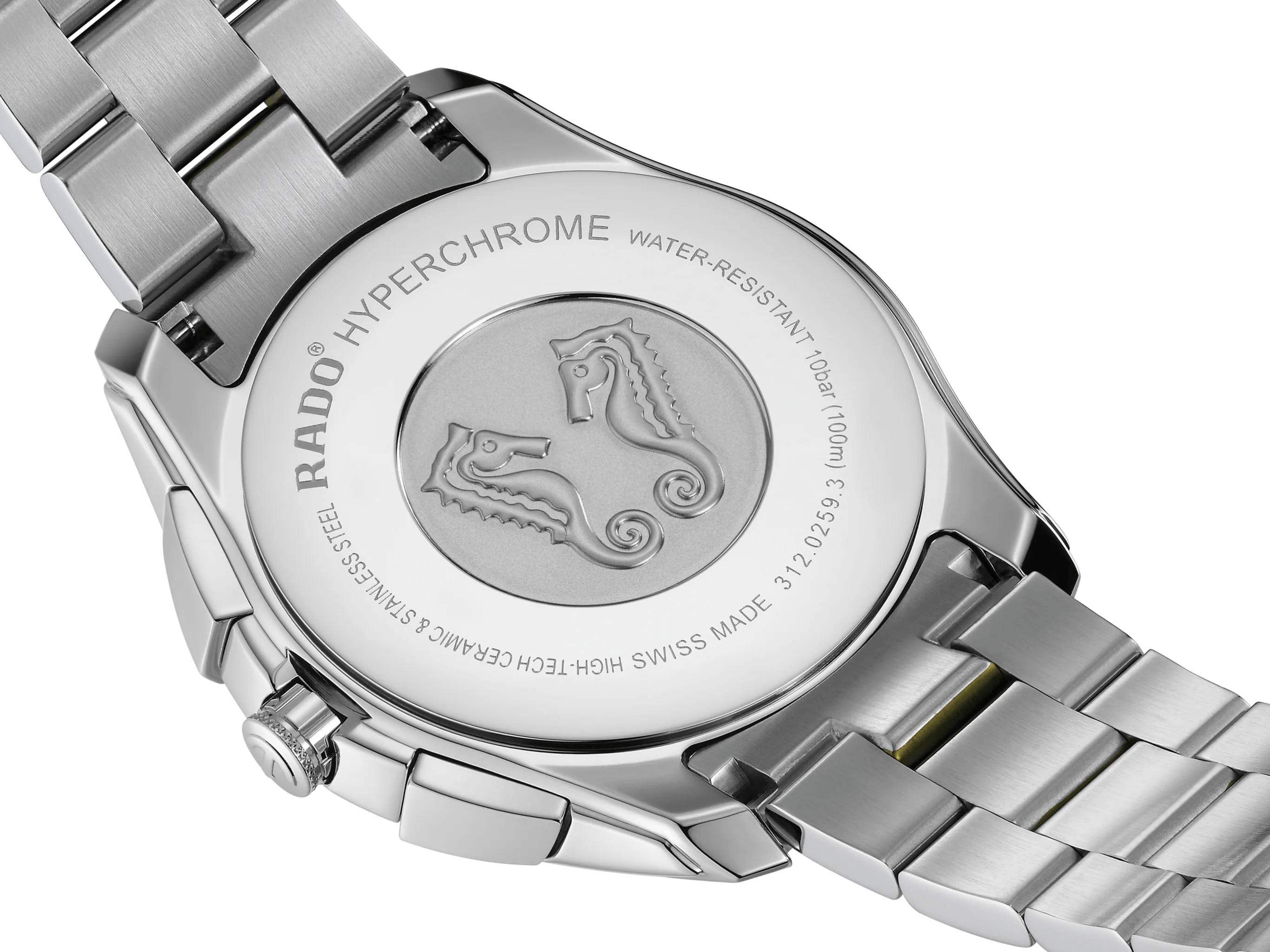 Rado HyperChrome Chronograph Green Dial Men's Watch R32259323