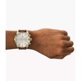 Diesel Spiked 49mm Silver Dial Men's Watch DZ4665