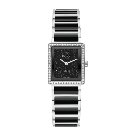 RADO Integral Diamonds 23mm Midnight Black Aventurine Dial Women's Watch R20249152