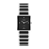 RADO Integral Diamonds 23mm Lacquered Black Dial Women's Watch R20250712