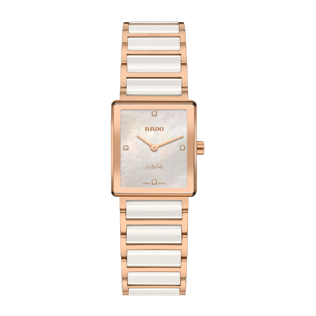 RADO Integral Diamonds 23mm White Mother of Pearl Dial Women's Watch R20251902