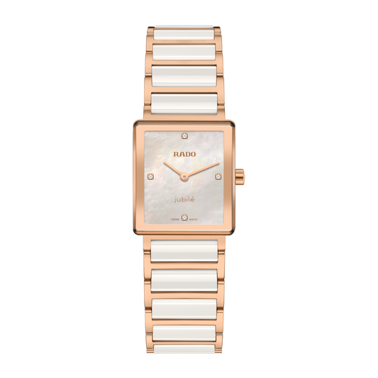 RADO Integral Diamonds 23mm White Mother of Pearl Dial Women's Watch R20251902
