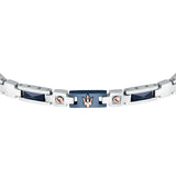 Maserati Ceramic Men's Steel-Ceramic Bracelet JM523ATZ33