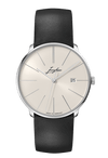 Junghans Meister Fein Automatic Signatur 39.5mm Light Grey Dial Men's Watch 27/4355.00