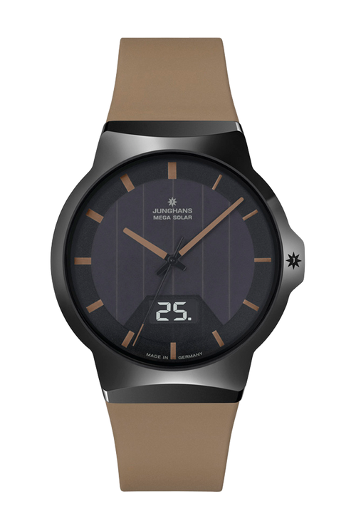 Junghans Force Mega Solar 40.4mm Anthracite Dial Men's Watch 18/1001.00