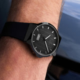 Junghans Force Mega Solar 40.4mm Black Dial Men's Watch 18/1000.00