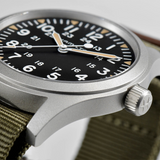 Hamilton Khaki Field Mechanical 42mm Black Dial Men's Watch H69529933