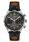 Junghans Pilot Chronoscope 43.3mm Matt Dark Grey Dial Men's Watch 27/3493.00
