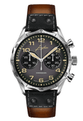 Junghans Pilot Chronoscope 43.3mm Matt Dark Grey Dial Men's Watch 27/3493.00