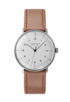 Junghans Max Bill Handaufzug 34mm Matt Silver Dial Women's Watch 27/3701.02