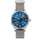 Laco Pilot Watches BASIC Aachen Blaue Stunde 39mm Blue Sunray Dial Men's Watch 862103.2