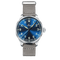 Laco Pilot Watches BASIC Augsburg Blaue Stunde 39mm Blue Sunray Dial Men's Watch 862102.2