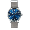 Laco Pilot Watches BASIC Augsburg Blaue Stunde 42mm Blue Sunray Dial Men's Watch 862100.2