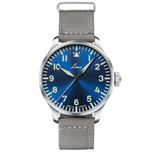 Laco Pilot Watches BASIC Augsburg Blaue Stunde 42mm Blue Sunray Dial Men's Watch 862100.2