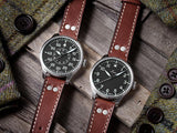Laco Pilot Watches BASIC Augsburg 39mm Black Dial Men's Watch 861988