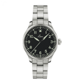 Laco Pilot Watches BASIC Augsburg MB 39mm Black Dial Men's Watch 862140