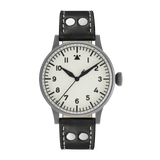 Laco Pilot Watch ORIGINAL Venedig 42mm White Dial Men's Watch 861894