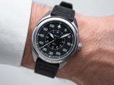 Laco Editions Pro-Lab 40mm Black and Sand Dial Men's Watch 862193