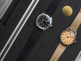 Laco Editions Pro-Lab 40mm Black and Sand Dial Men's Watch 862193