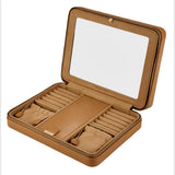 WOLF Lauren Large Zip Case Caramel 347507
