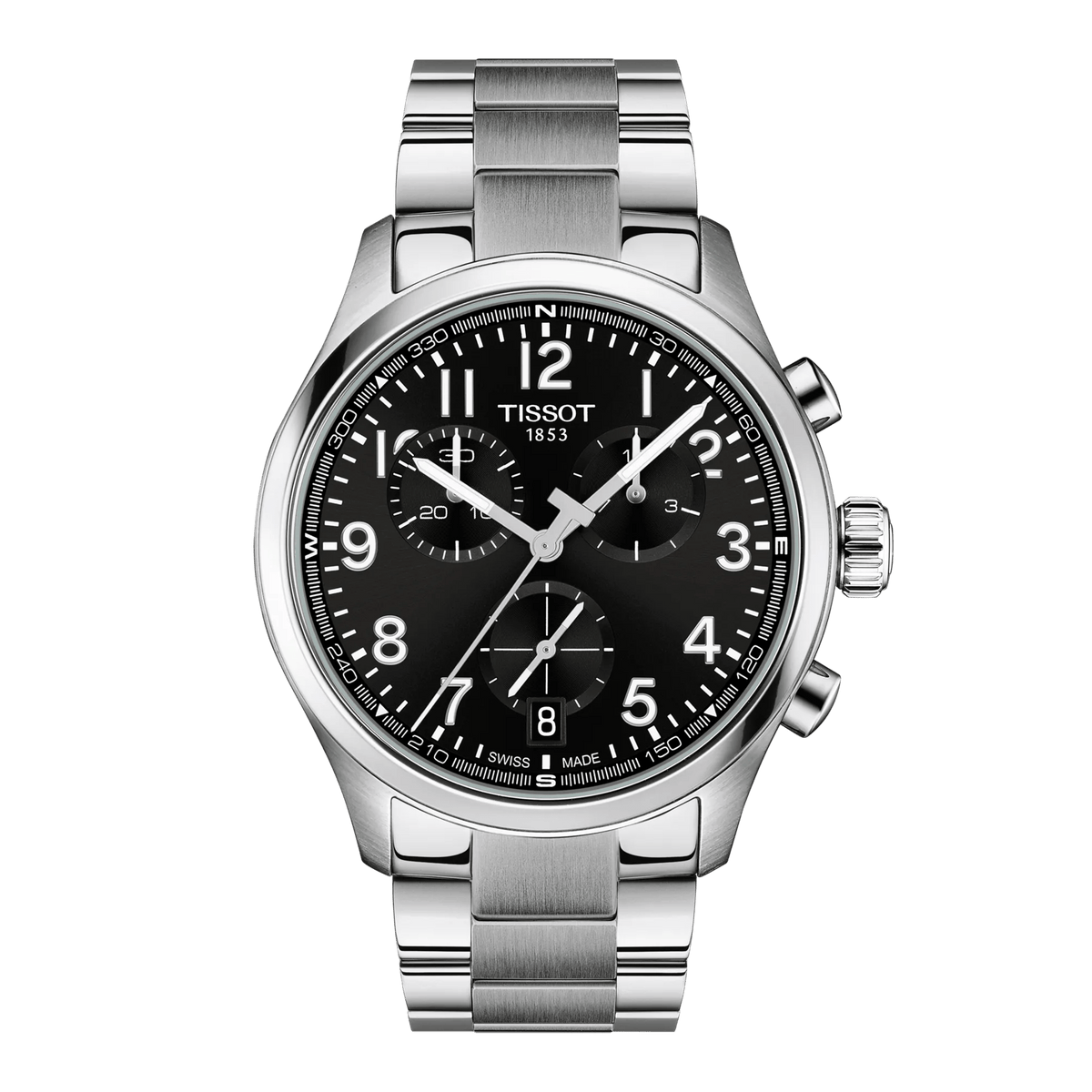 Tissot Chrono L 42mm Black Dial Men's Watch T1164171105200