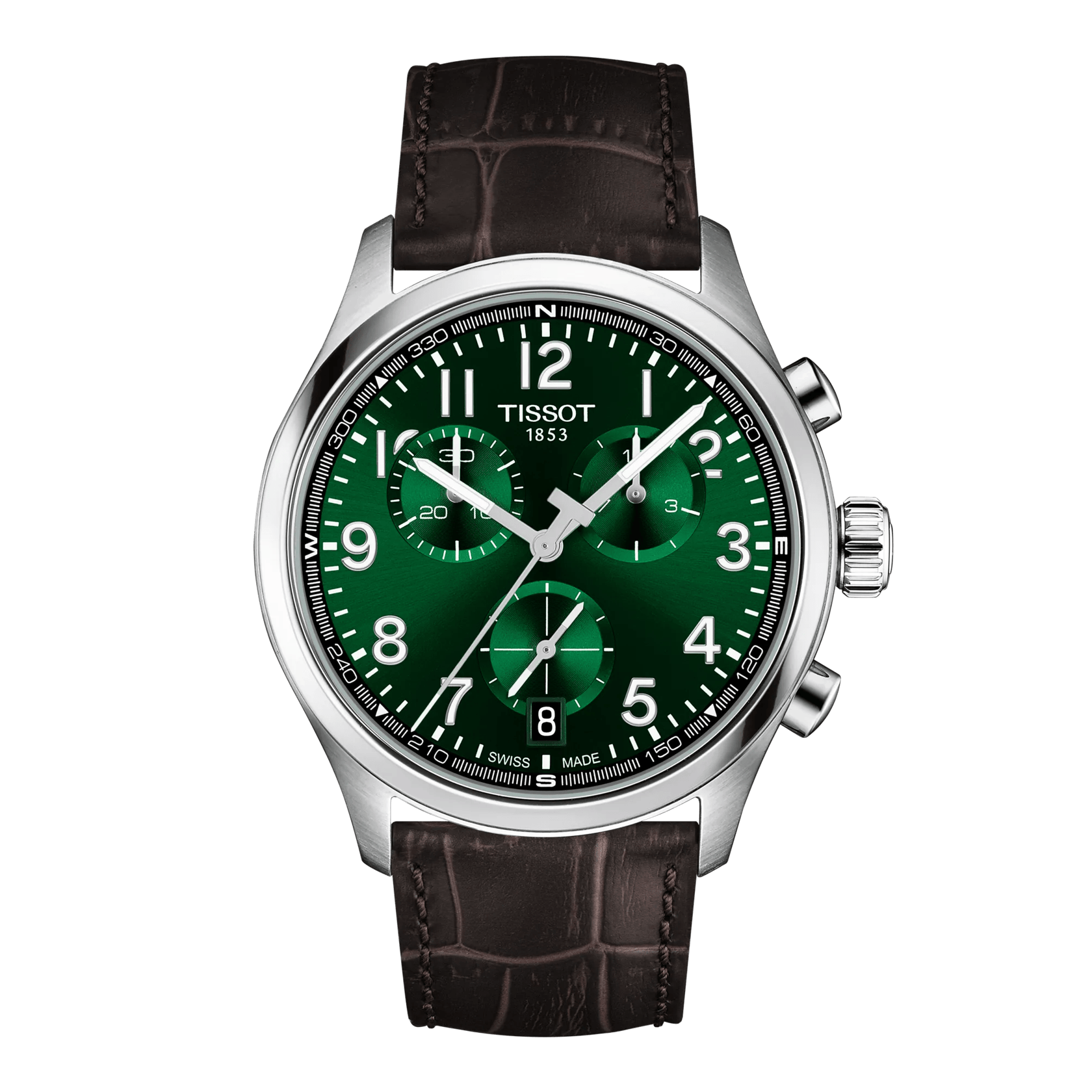 Tissot Chrono L 42mm Green Dial Men's Watch T1164171609200