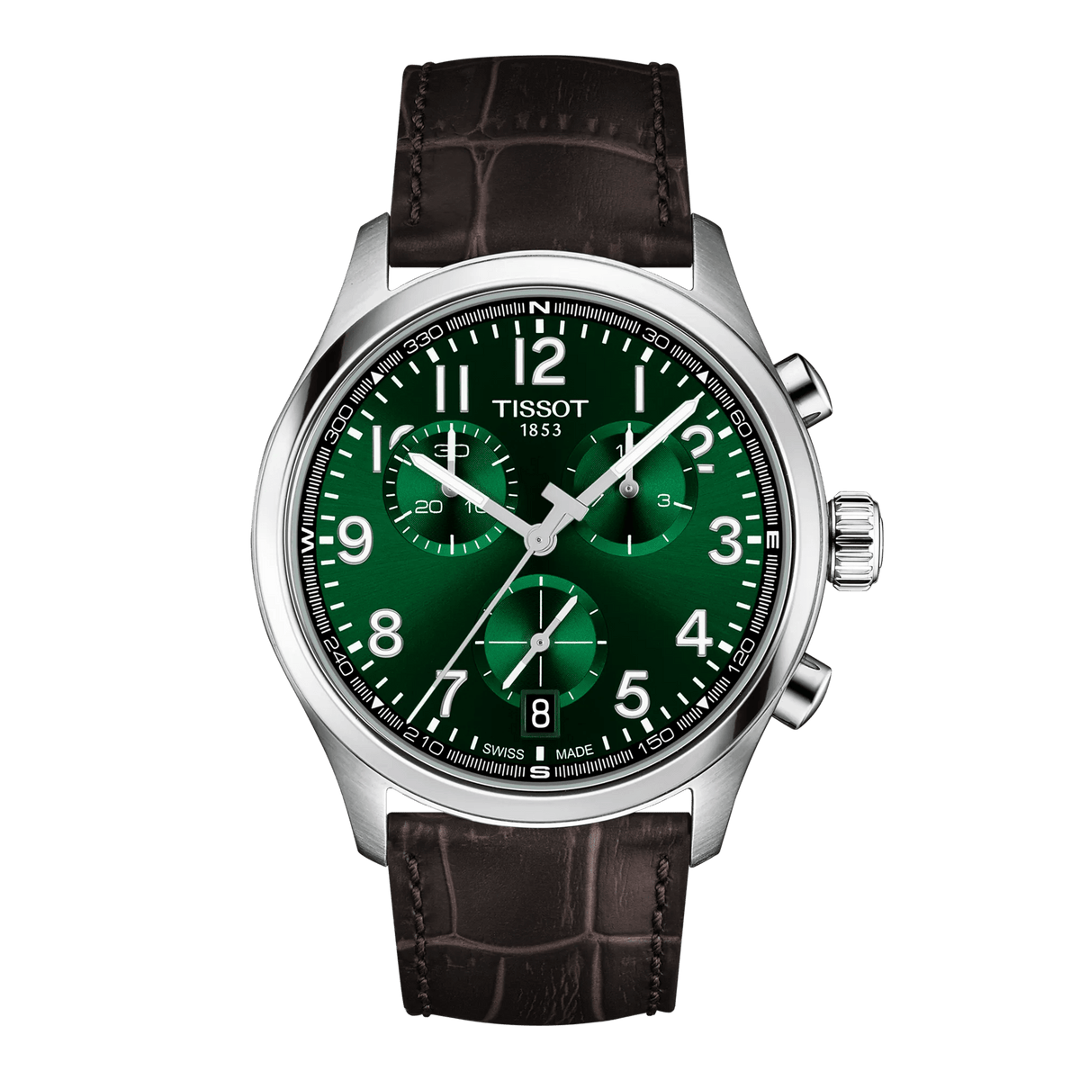 Tissot Chrono L 42mm Green Dial Men's Watch T1164171609200