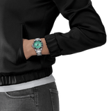 Tissot Seastar 1000 36mm Turquoise Dial Women's Watch T1202101109100