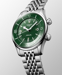 Longines Legend Diver 39mm Green Dial Men's Watch L37644066