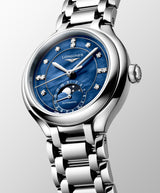 Longines PrimaLuna Moonphase 34mm Blue Dial Women's Watch L81264976