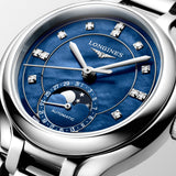 Longines PrimaLuna Moonphase 34mm Blue Dial Women's Watch L81264976