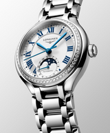 Longines PrimaLuna Moonphase 34mm Opaline Ivory Dial Women's Watch L81260716