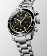 Longines Spirit Pilot Flyback 39.5mm Black Matt Dial Men's Watch L37214536