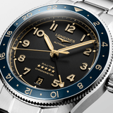 Longines Spirit Zulu Time 39mm Anthracite Dial Men's Watch L38024606