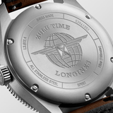 Longines Spirit Zulu Time 42mm Black Dial Men's Watch L38124532