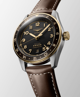 Longines Spirit Zulu Time 42mm Black Dial GMT 18K Men's Watch L38125532