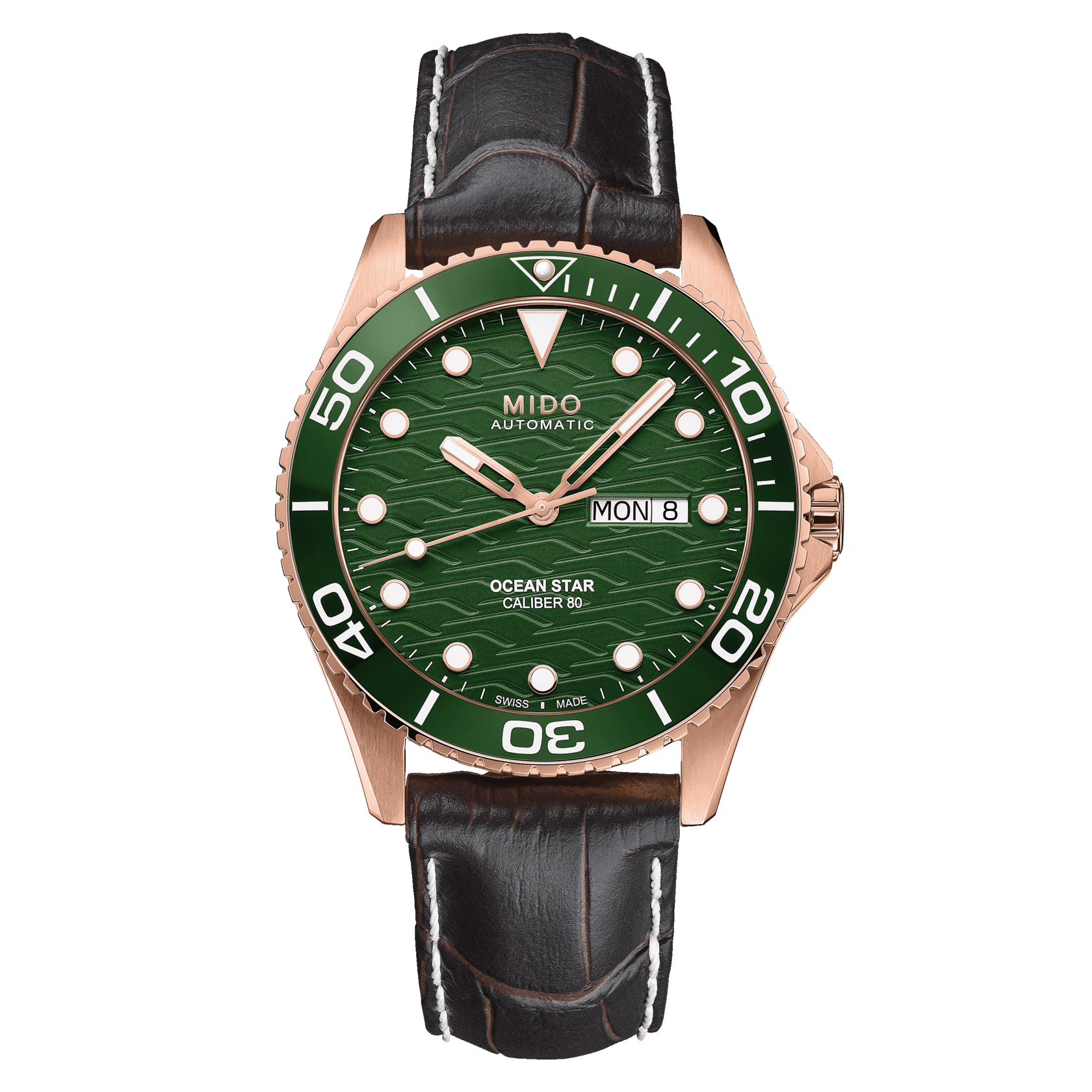Mido Ocean Star 200C 42.5mm Green Dial Men's Watch M0424303609100