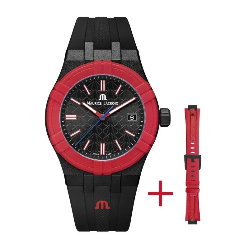 Maurice Lacroix AIKON #tide 40mm Mahindra Edition Men's Watch AI2008-04000-400-J