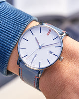 Junghans FORM Quarz 39.9mm White Dial Men's Watch 41/4481.00