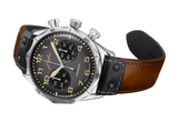 Junghans Pilot Chronoscope 43.3mm Matt Dark Grey Dial Men's Watch 27/3493.00