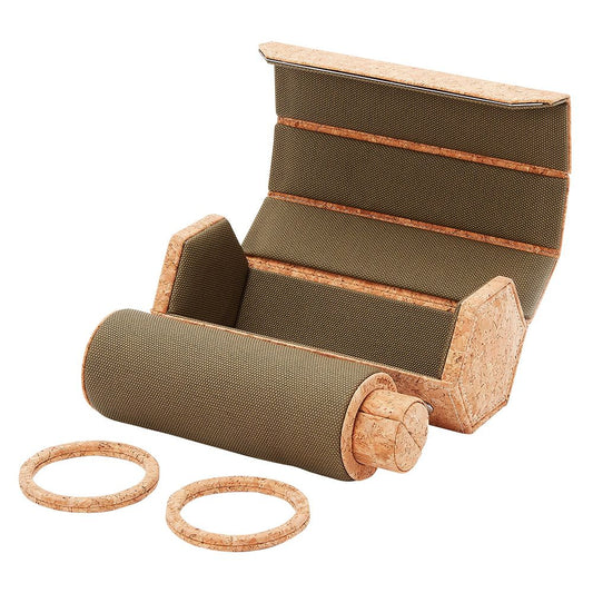 WOLF Cortica Triple Hexagon Watch Roll With Capsule Cork 668361