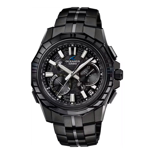 Casio Oceanus Manta 43mm Black Dial Men's Watch OCWSG1000CN-1A