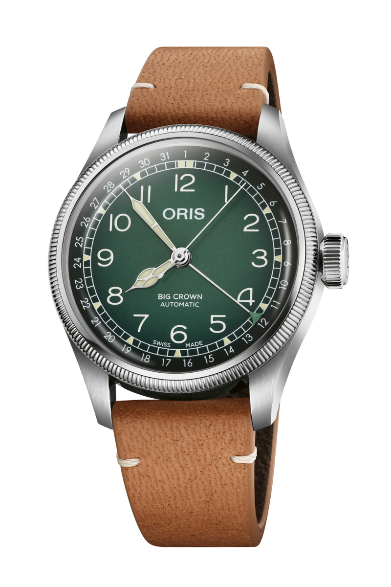Oris Big Crown Oris x Cervo Volante 38mm Green Dial Men's Watch 01 754 7779 4067-Set