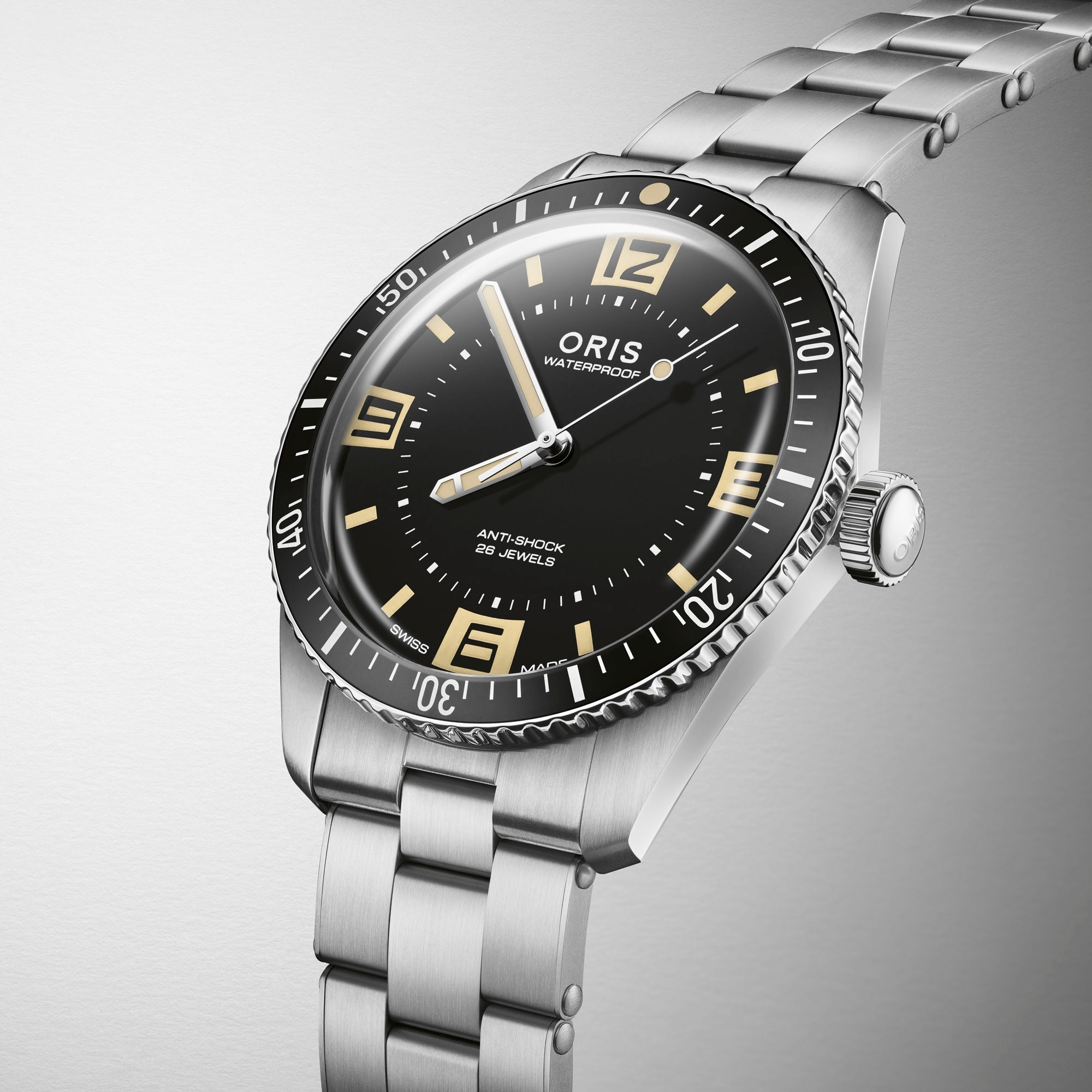 Oris Divers 60th Anniversary Edition 40mm Men's Watch 01 733 7772 4034-Set