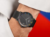 Junghans FORM A Bauhaus Edition 39.3mm Black Dial Men's Watch 27/4533.44